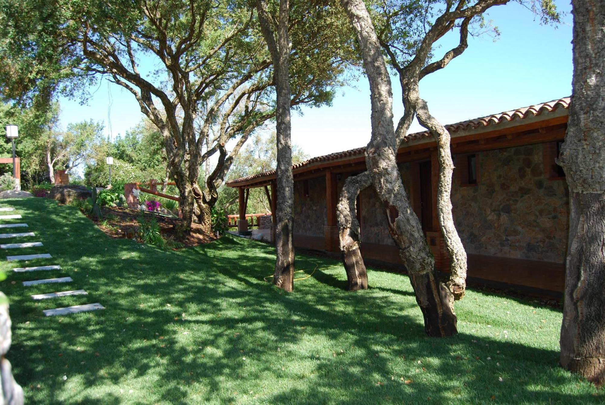 Hostal La Quercia Arbus Exterior foto