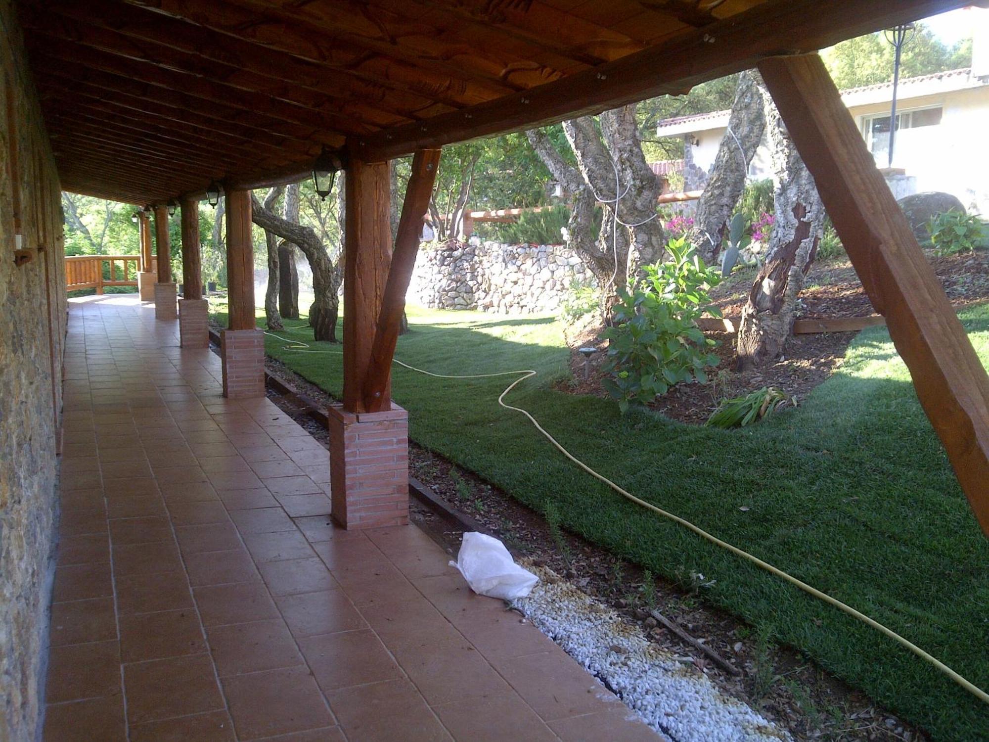 Hostal La Quercia Arbus Exterior foto