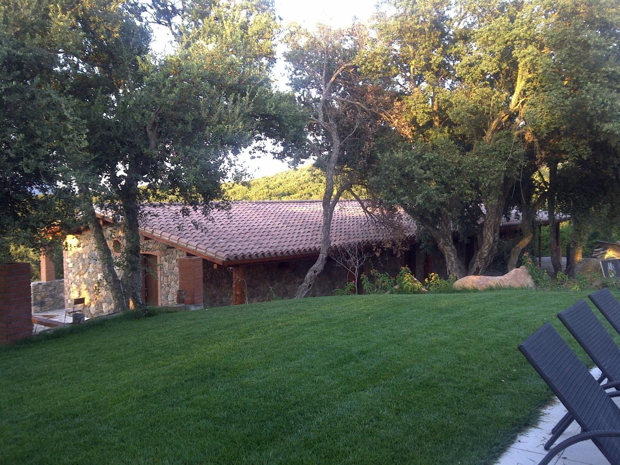 Hostal La Quercia Arbus Exterior foto